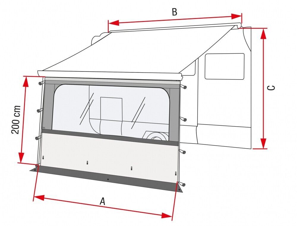 Fiamma Blocker Pro pared frontal VAN 250