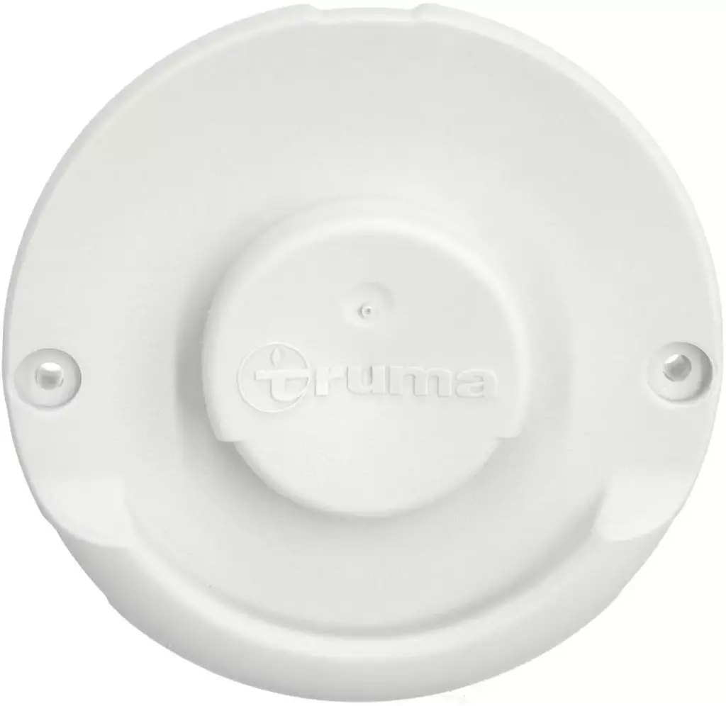 Tapa Salida Humos para Calefacción Truma ZR80, Blanco, Circular