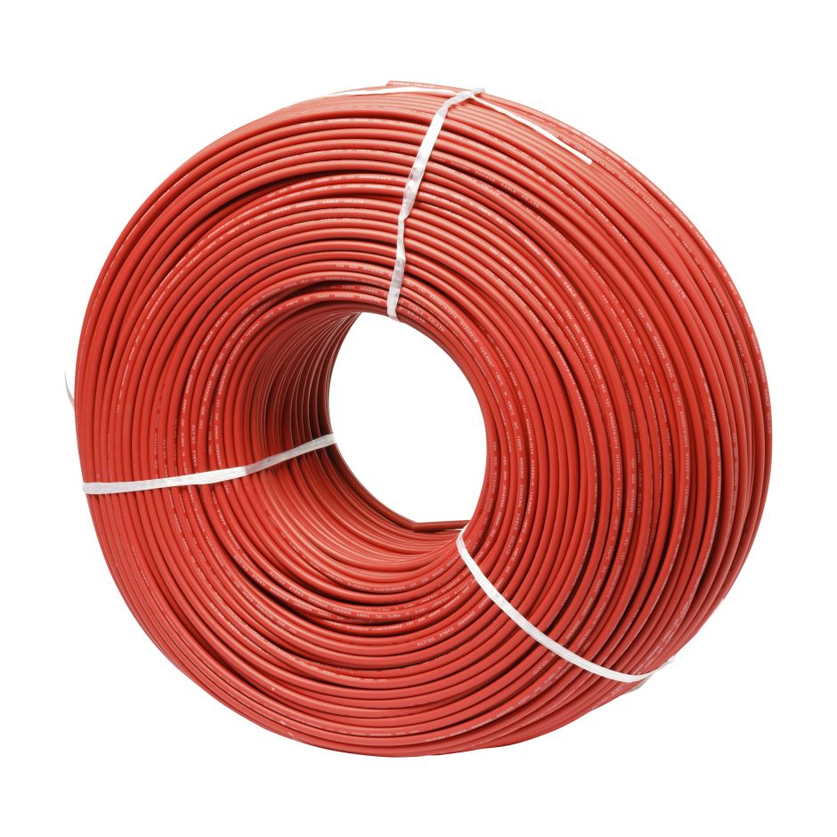 Cable Solar Rojo 6MM por Metros