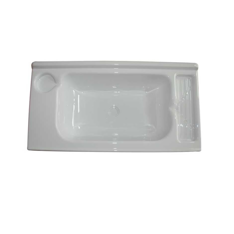 Lavabo Crema, Blanco 58X30