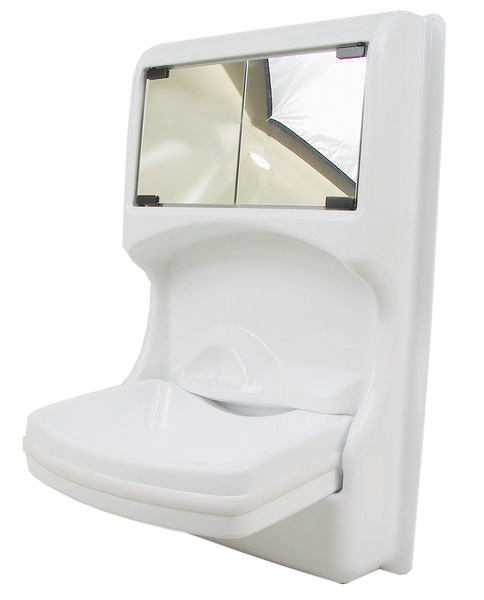 Lavabo Plegable con Mueble y Espejo