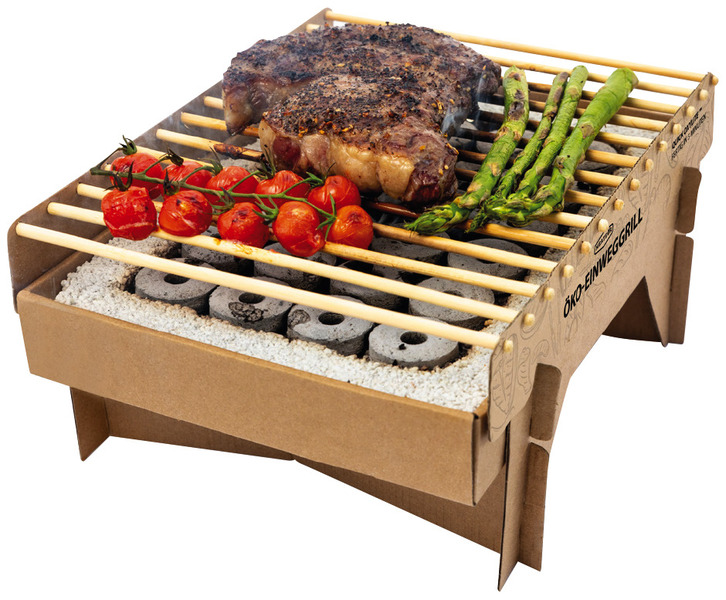 Barbacoa ECO Carton, Madera