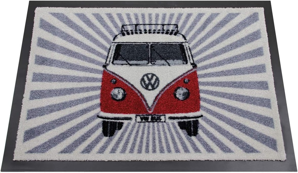 Alfombra Volkswagen VW Collection Roja 75x50cm 