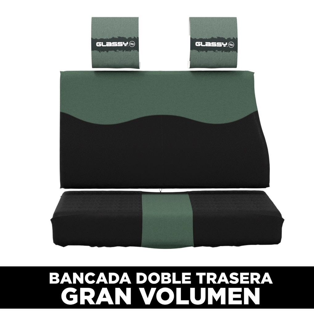 Funda Glassy Gran Volumen Army 