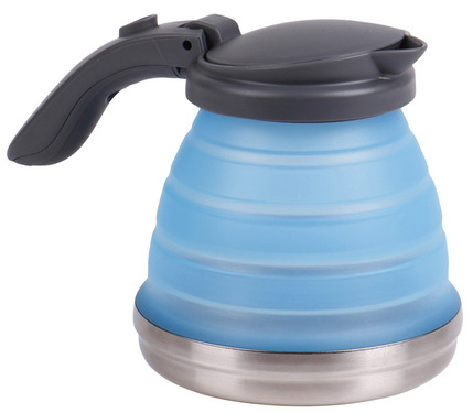 Tetera 0. 8L Silicona Azul