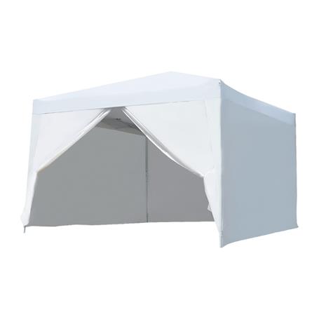 Carpa Plegable con Paredes + Puerta, 300x300cm