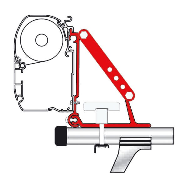 Kit Adaptador de Toldo Fiamma F35, F45 para Autocaravanas