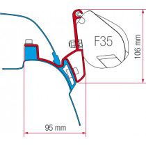 [0119129] Kit Adaptador de Toldo Fiamma F35 para Volkswagen VW T5, T6 California