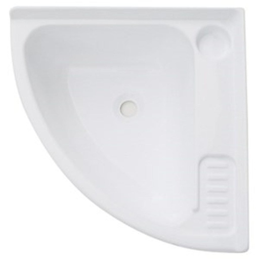 [0531018] Lavabo Esqu. 40X40 Blanco