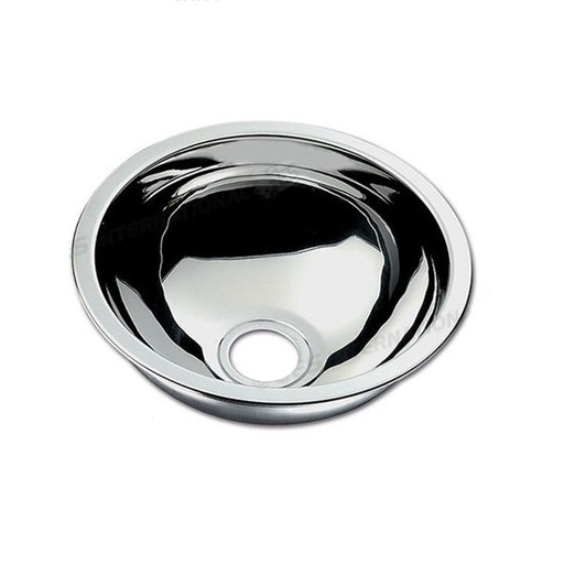 [0531019] Lavabo de Acero Inoxidable Redondo 290mm  Ø LA1410