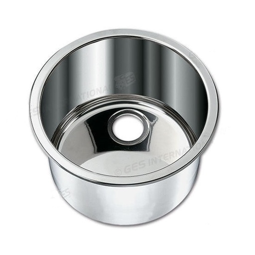 [0531031] Lavabo de Acero Inoxidable Cilíndrico 330mm Ø  LA1417