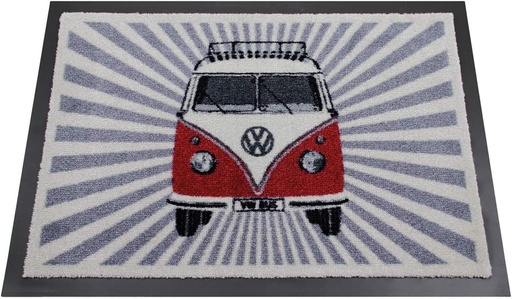 [1100042] Alfombra Volkswagen VW Collection Roja 75x50cm 