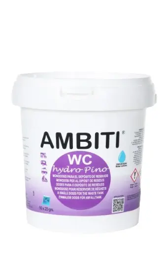 [5511082] Monodosis para el depósito de WC Inodoro, Ambiti WC Hydro Pino 50x piezas de 20gr