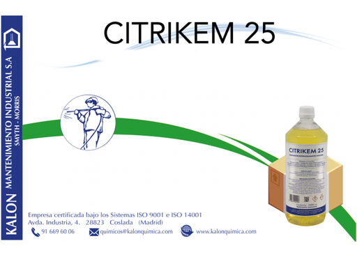 [5521004] Desengrasante Kalon Natural Citrikem 25 1L