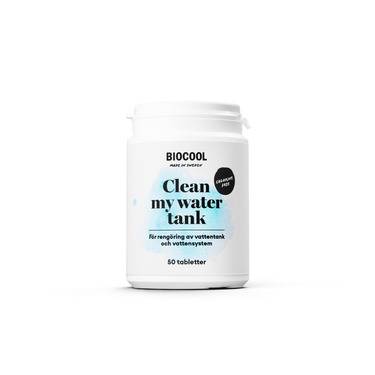 [5521025] Biocool Clean my Water Tank, 50 pastillas Limpia mi depósito de agua